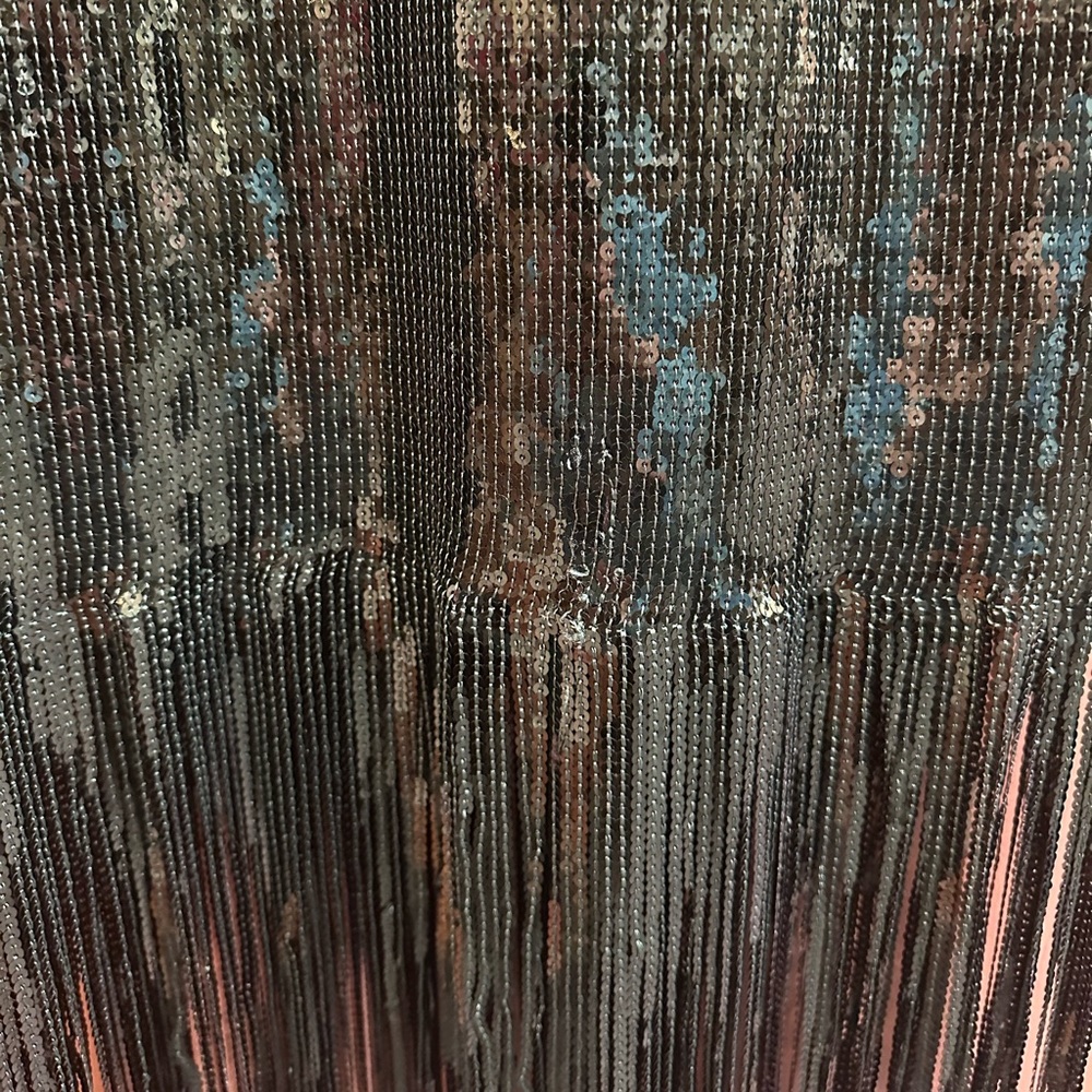 Lulus Anjou Sequin Fringe Sleeveless Midi Dress - Picture 9 of 10